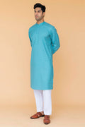 MLS EMBROIDERED KURTA PAJAMA