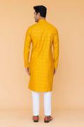 MLS EMBROIDERED KURTA PAJAMA