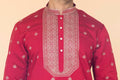 MLS EMBROIDERED KURTA PAJAMA
