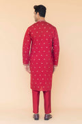 MLS EMBROIDERED KURTA PAJAMA