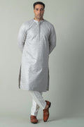 MLS EMBROIDERED KURTA PAJAMA