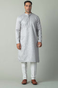MLS EMBROIDERED KURTA PAJAMA