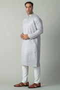MLS EMBROIDERED KURTA PAJAMA