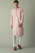 MLS EMBROIDERED KURTA PAJAMA