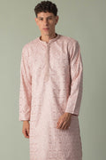 MLS EMBROIDERED KURTA PAJAMA