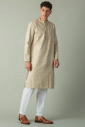 MLS EMBROIDERED KURTA PAJAMA