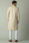 MLS EMBROIDERED KURTA PAJAMA