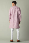 MLS EMBROIDERED KURTA PAJAMA