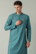 MLS EMBROIDERED KURTA PAJAMA