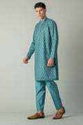 MLS EMBROIDERED KURTA PAJAMA