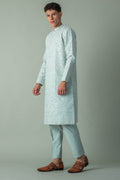MLS EMBROIDERED KURTA PAJAMA