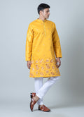 MLS EMBROIDERED KURTA PAJAMA