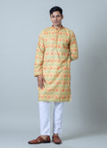 MLS EMBROIDERED KURTA PAJAMA