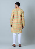 MLS EMBROIDERED KURTA PAJAMA