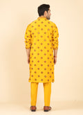MLS EMBROIDERED KURTA PAJAMA