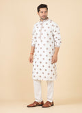 MLS EMBROIDERED KURTA PAJAMA