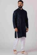 MLS CHIKANKARI KURTA PAJAMA
