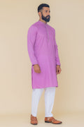 MLS EMBROIDERED KURTA PAJAMA