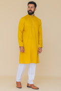 MLS EMBROIDERED KURTA PAJAMA