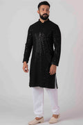 MLS CHIKANKARI KURTA PAJAMA