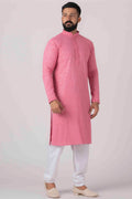 MLS CHIKANKARI KURTA PAJAMA