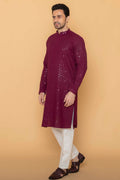 MLS Chikankari Kurta Pajama