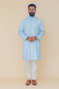 MLS PRINTED KURTA PAJAMA