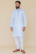 MLS PRINTED KURTA PAJAMA