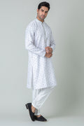MLS PRINTED KURTA PAJAMA