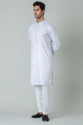 MLS PRINTED KURTA PAJAMA