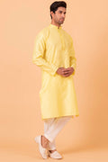 MLS YELLOW TWINNING KURTA PAJAMA