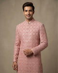 MLS EMBROIDERED SHERWANI 1PC