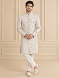 Silk Blend Printed Indo Western 2Pc Bahaar