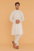 MLS EMBROIDERED KURTA PAJAMA