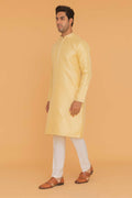 MLS ART SILK KURTA PAJAMA