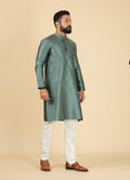 MLS JACQUARD KURTA PAJAMA 2PCS