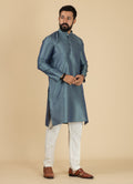 MLS JACQUARD KURTA PAJAMA 2PCS