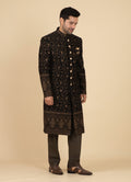 MLS VELVET INDO WESTERN 2 PCS