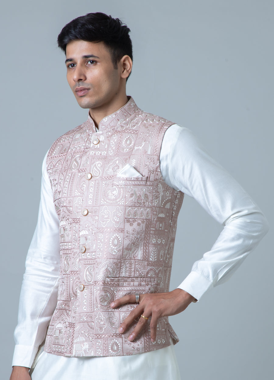 MLS EMBROIDERED JAWAHAR JACKET
