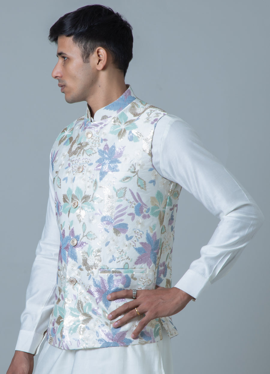 MLS EMBROIDERED JAWAHAR JACKET