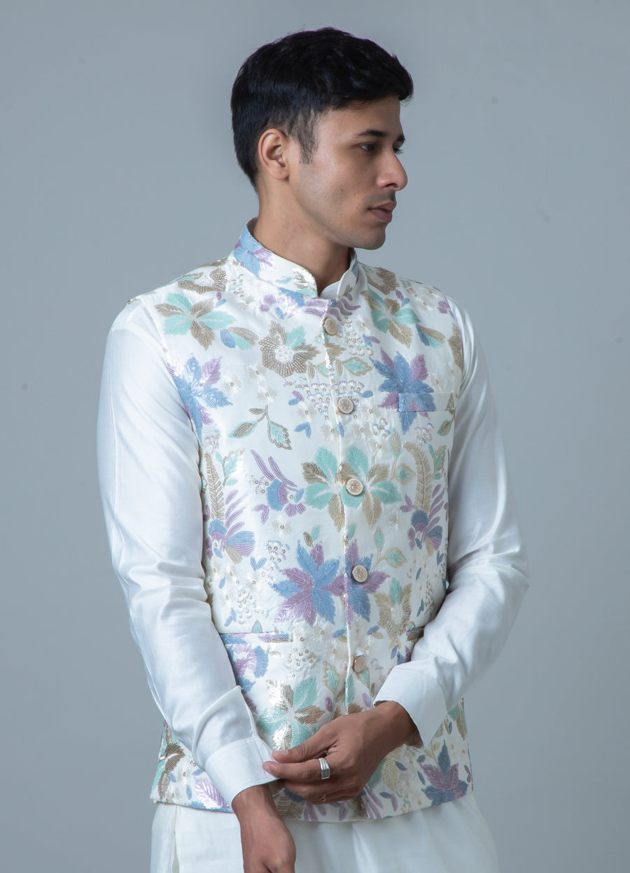 MLS EMBROIDERED JAWAHAR JACKET