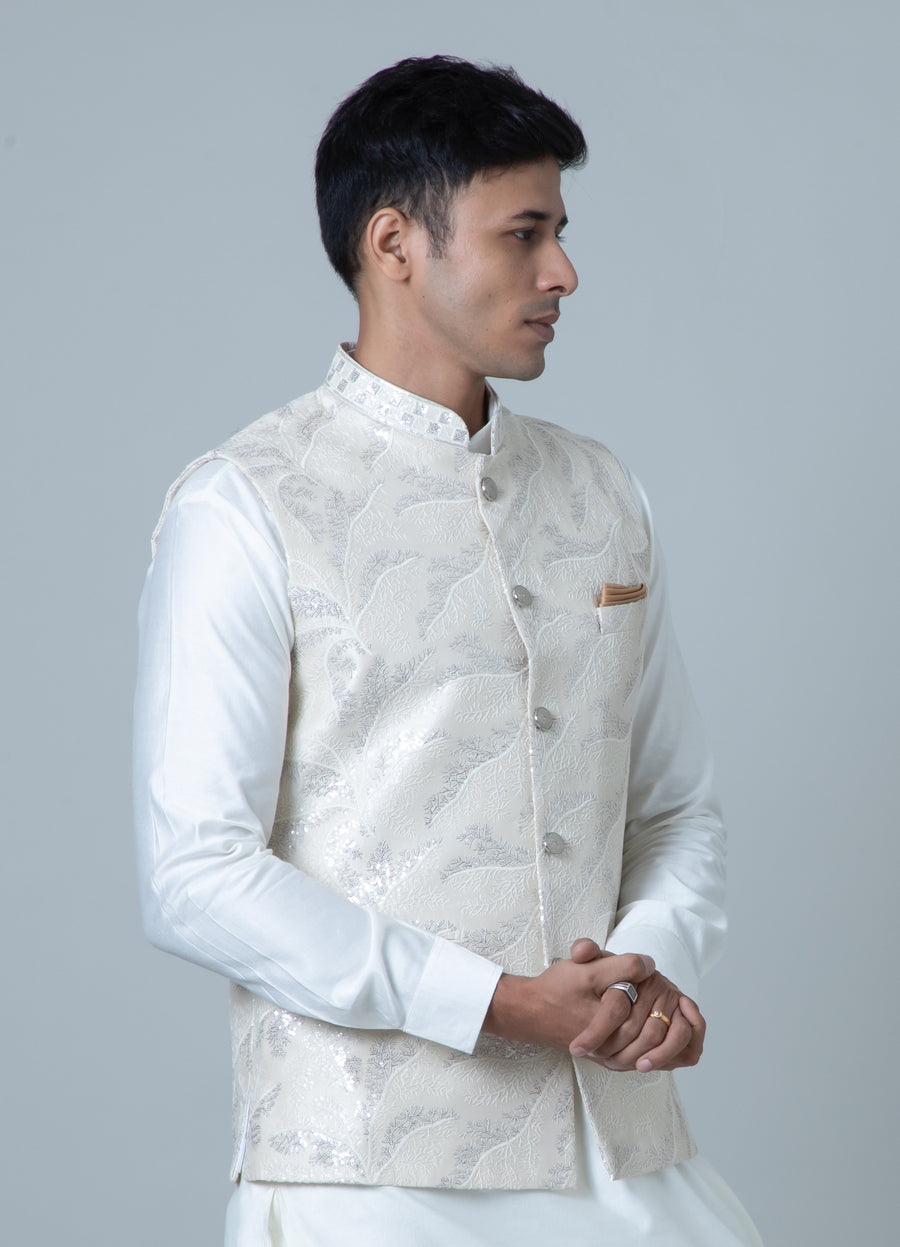 MLS EMBROIDERED JAWAHAR JACKET