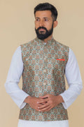 MLS PRINT JAWAHAR JACKET