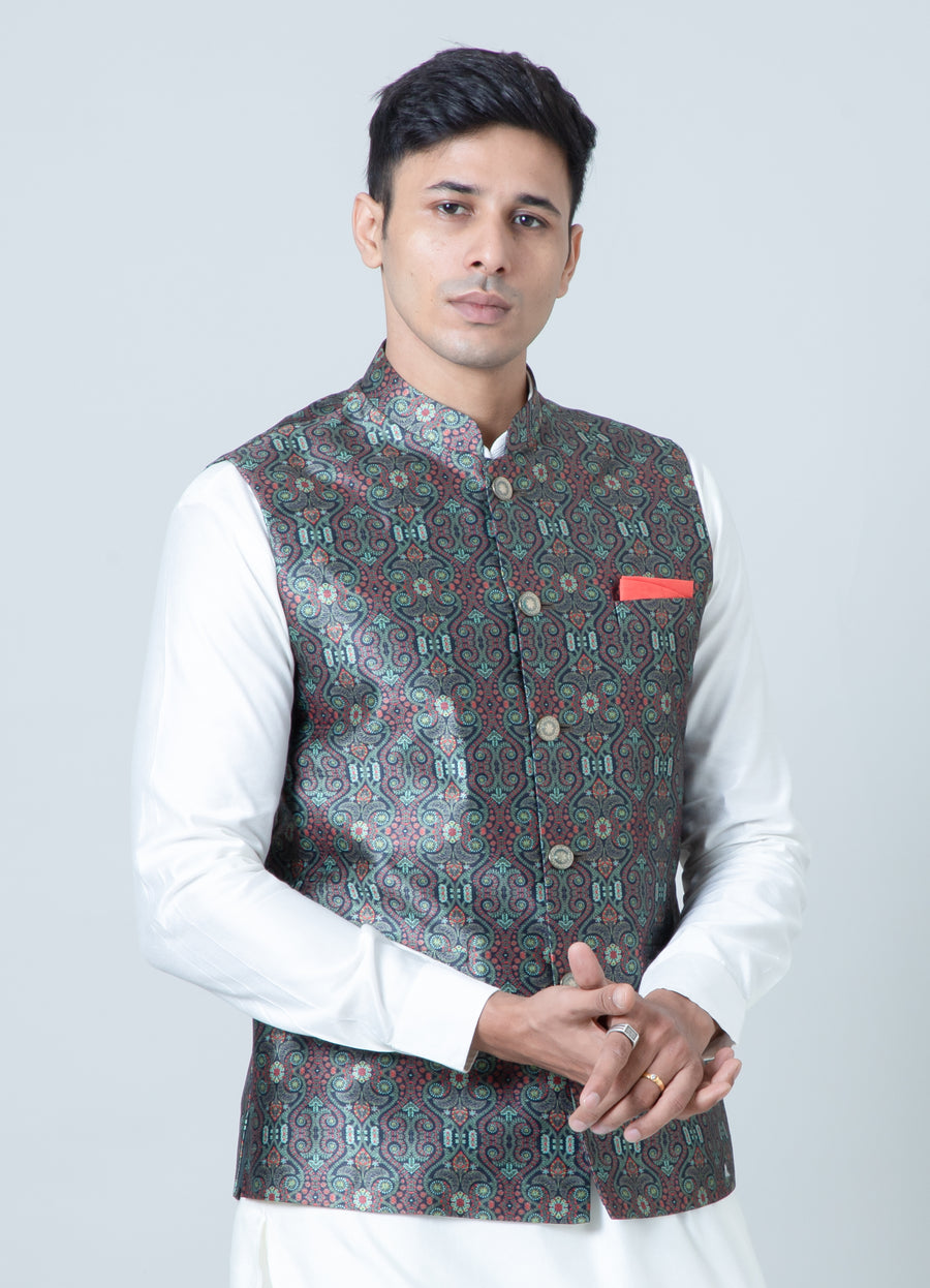 MLS PRINTED JAWAHAR JACKET