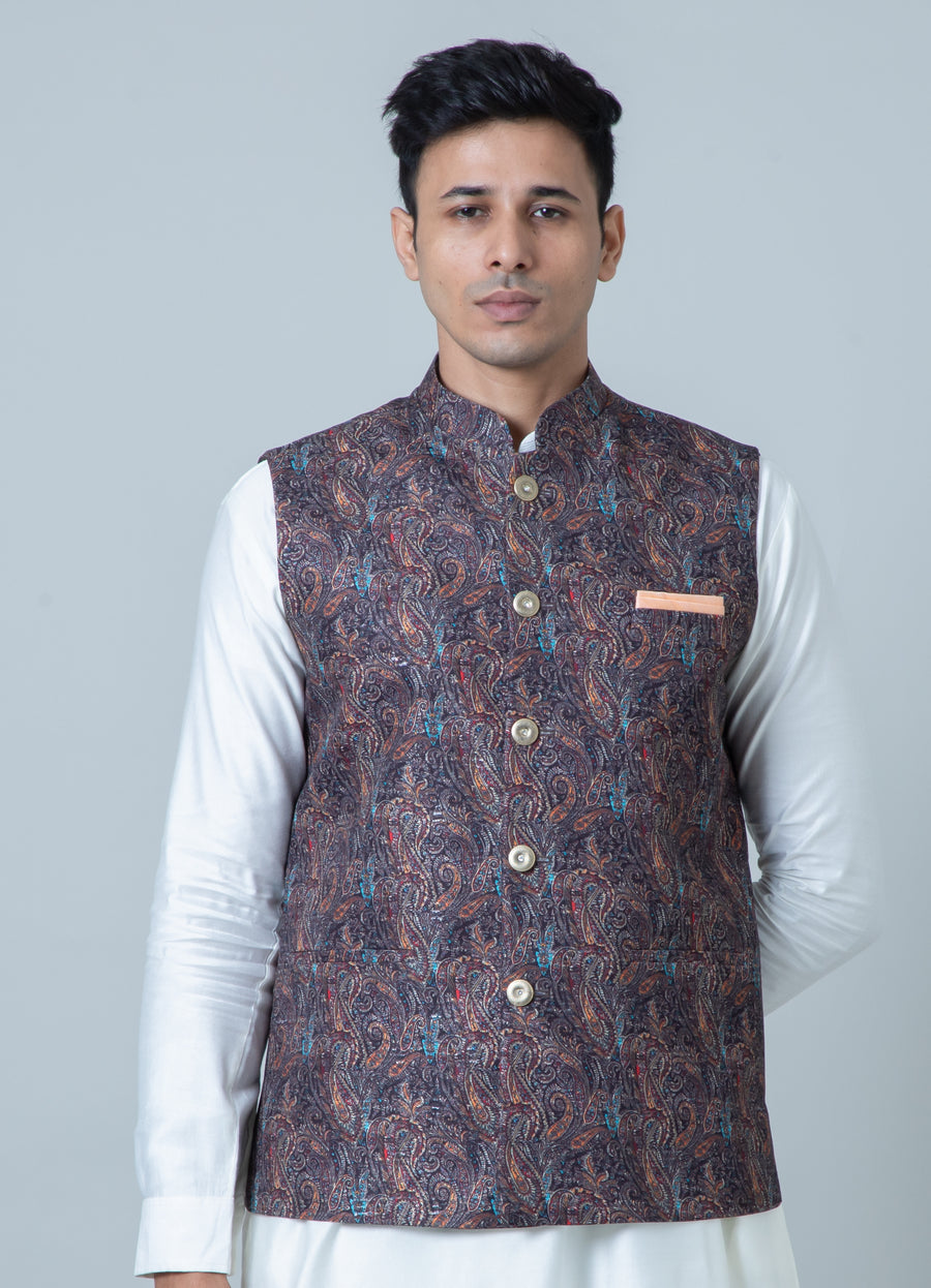 MLS PRINTED JAWAHAR JACKET