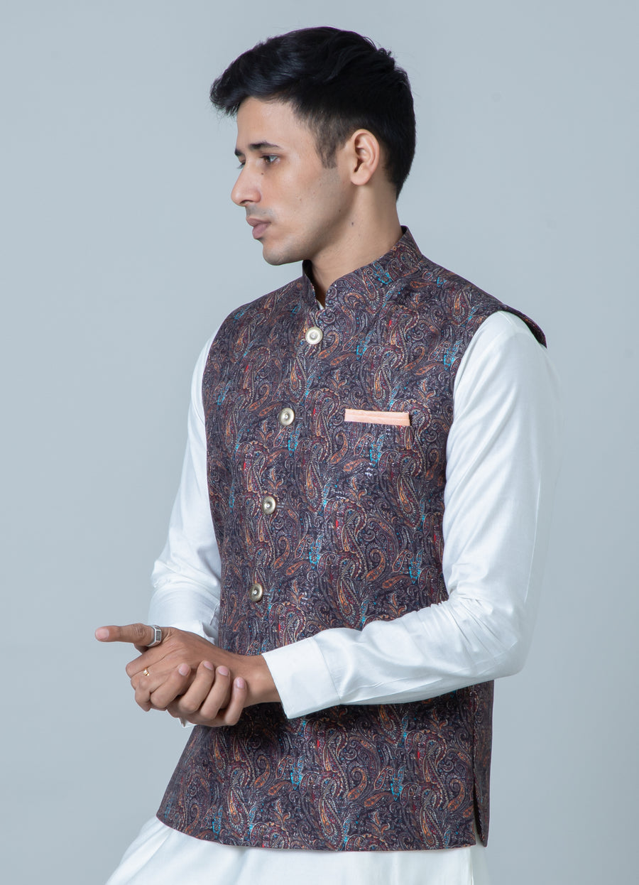MLS PRINTED JAWAHAR JACKET