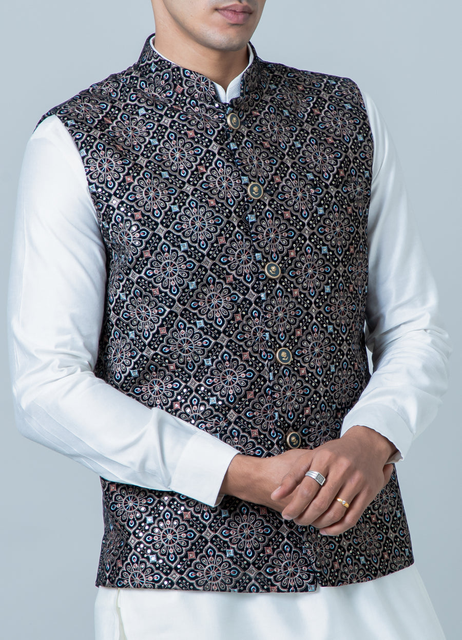 MLS VELVET JAWAHAR JACKET