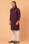 MLS CHIKANKARI KURTA PAJAMA