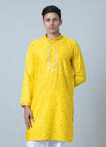 MLS EMBROIDERED KURTA PAJAMA