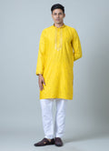MLS EMBROIDERED KURTA PAJAMA